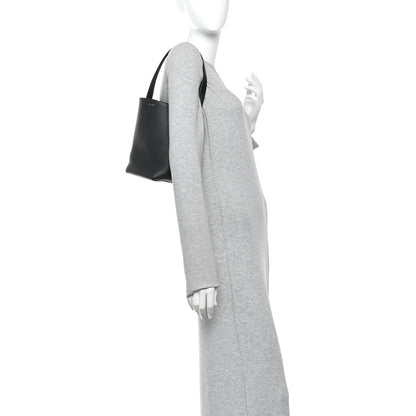 The Row Grained Calfskin Small N/S Park Tote Black 2 of 10