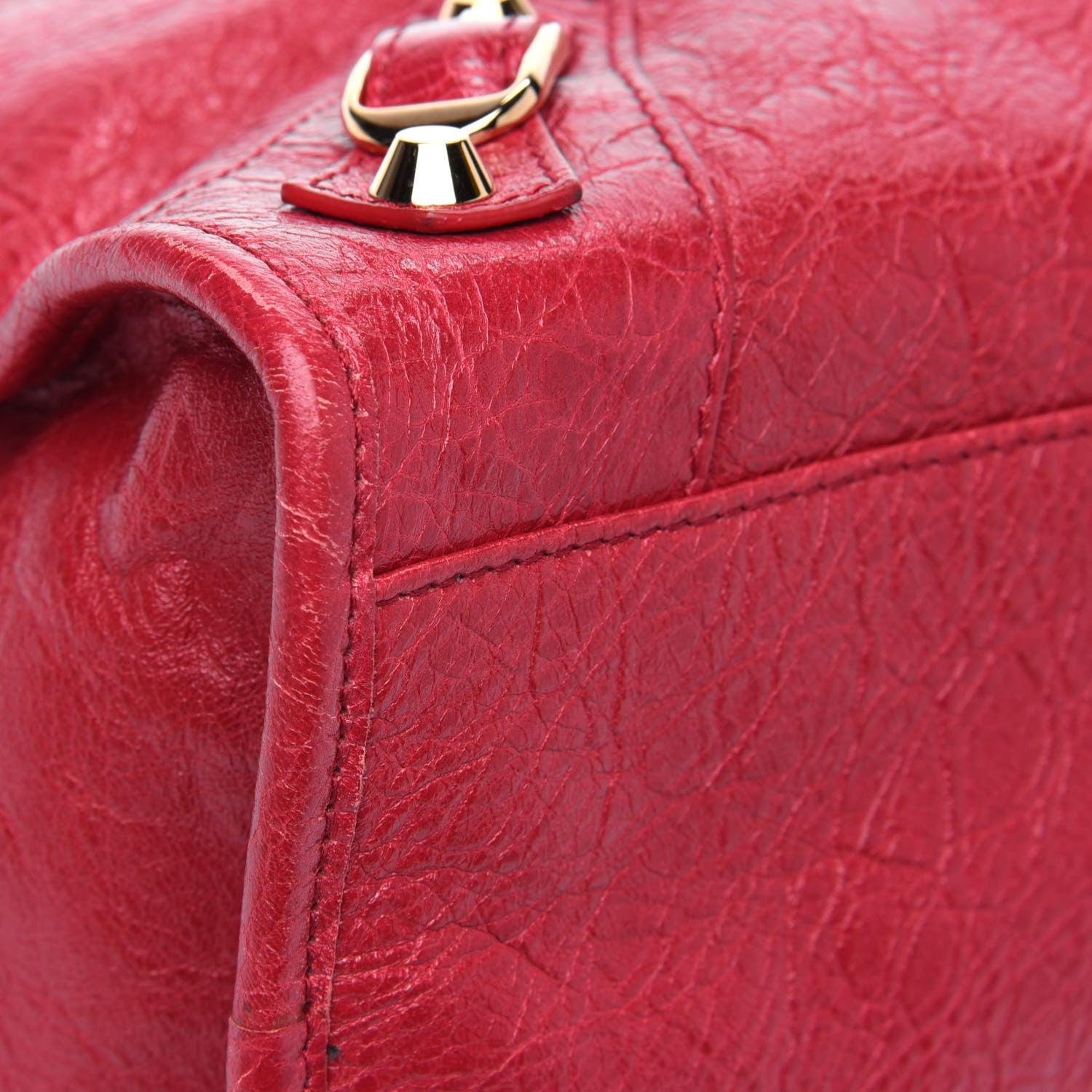 Balenciaga Agneau Classic Hardware City Rouge Sapphire 8 of 15