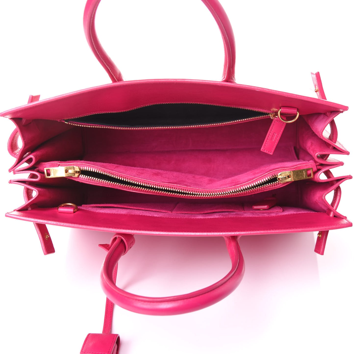 Calfskin Small Sac De Jour Lipstick Pink