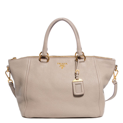 Prada Vitello Daino Tote Pomice 1 of 14