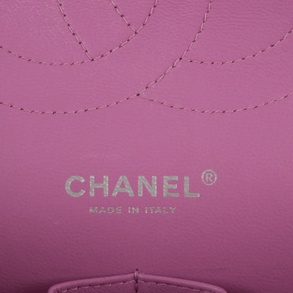 Chanel Lambskin Quilted Jumbo Double Flap Light Purple 6 of 10