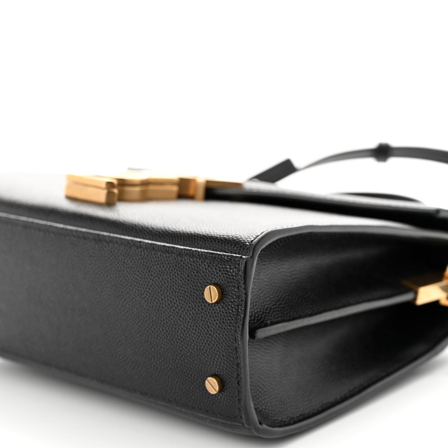 Grain de Poudre Mini Classic Monogram Cassandra Top Handle Black