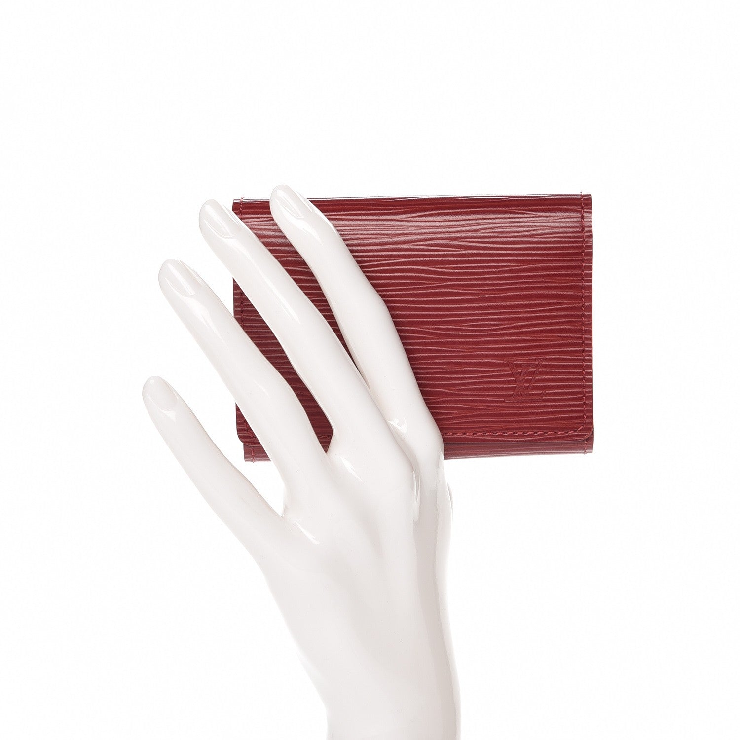 Louis Vuitton Epi Business Card Holder Rubis 2 of 6