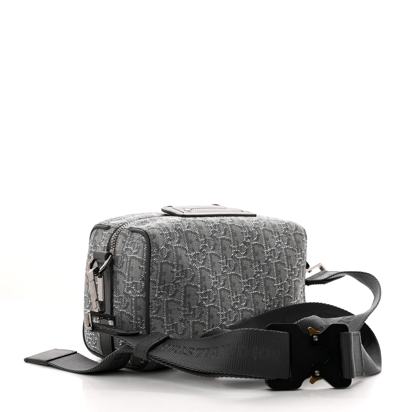 Oblique Jacquard Lingot 22 Bag Silver