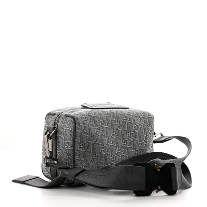 Christian Dior Oblique Jacquard Lingot 22 Bag Silver 3 of 11