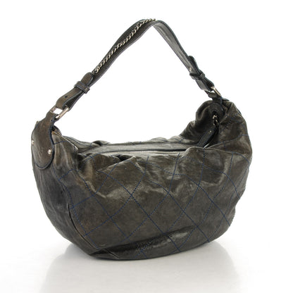 Chanel Caviar Large Outdoor Hobo Black 3 of 7