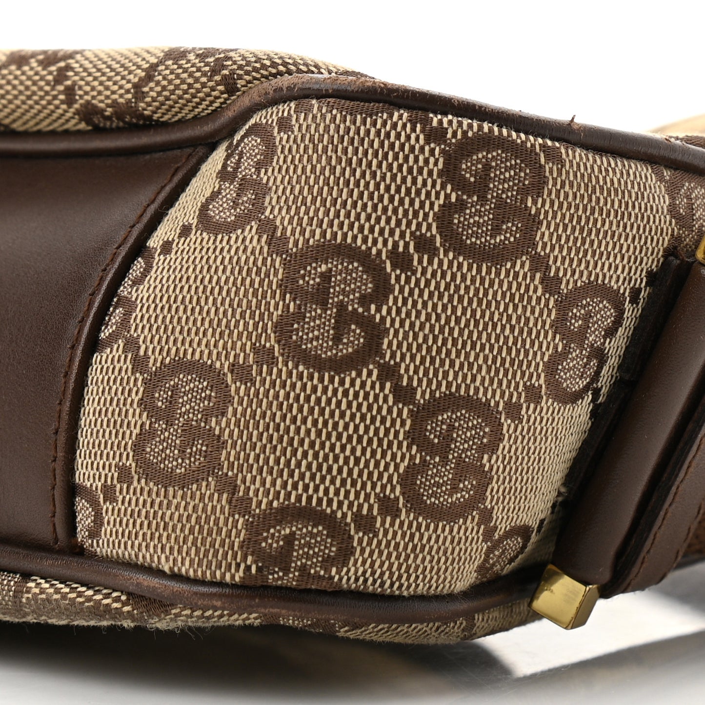 Monogram Shoulder Bag Brown