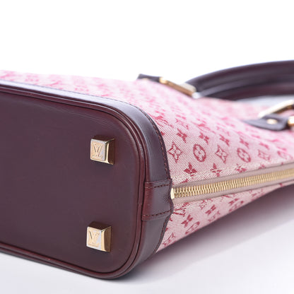 Louis Vuitton Mini Monogram Alma Haut Cherry 8 of 16