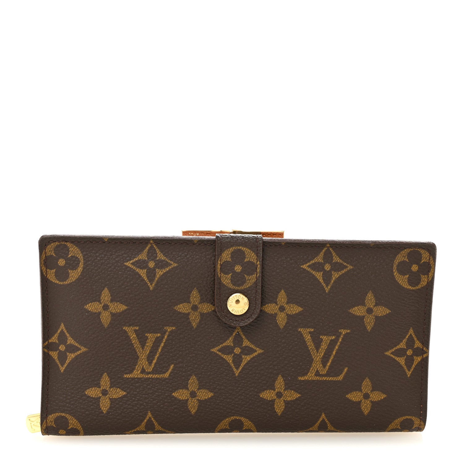 Louis Vuitton Monogram Continental French Purse Wallet 1 of 7