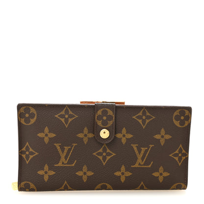 Louis Vuitton Monogram Continental French Purse Wallet 1 of 7