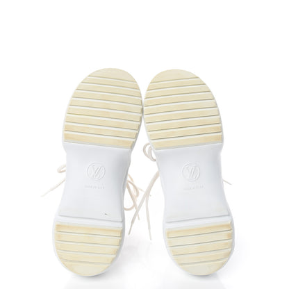 Louis Vuitton Patent Monogram LV Archlight Sneakers 36.5 White 5 of 11