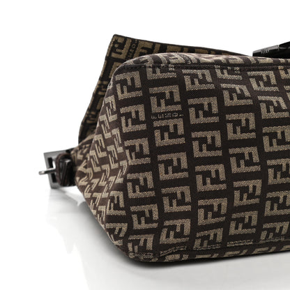 Fendi Zucchino Vitello Mama Baguette Testa di Moro Beige 14 of 26