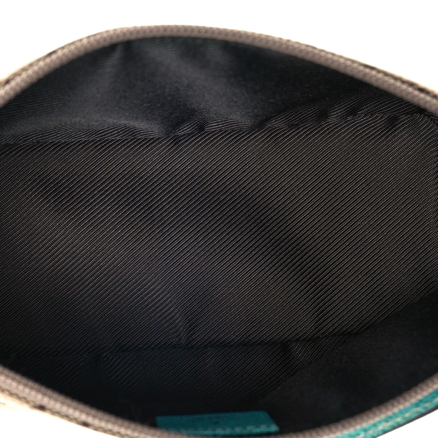Gucci Monogram Boat Pochette Teal 5 of 9