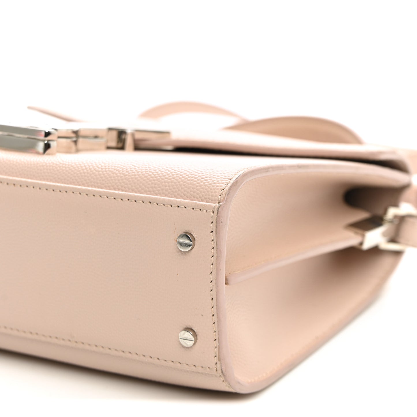 Grain de Poudre Mini Classic Monogram Cassandra Top Handle Marble Pink