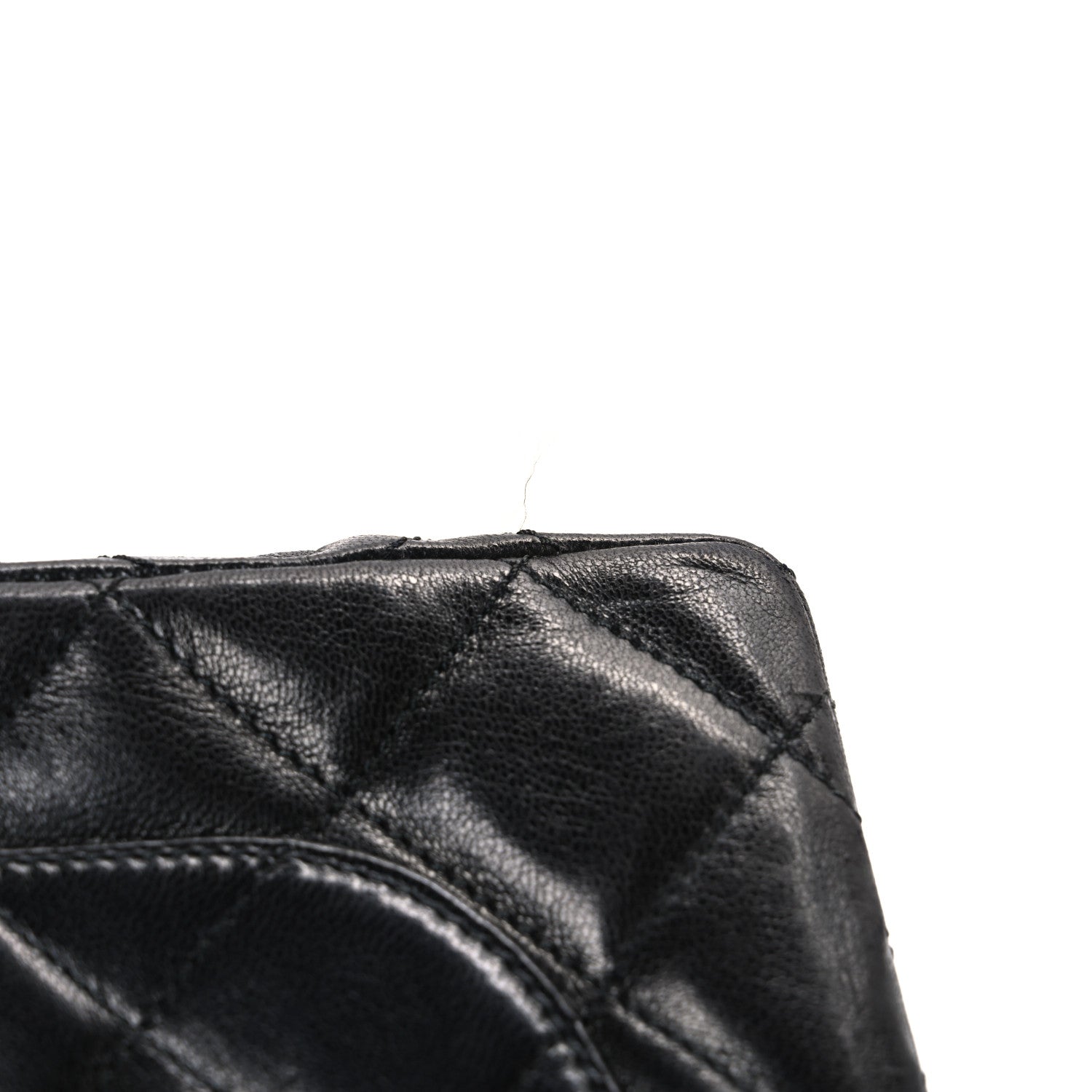 Chanel Lambskin Quilted Medium Single Flap Black 12 of 12