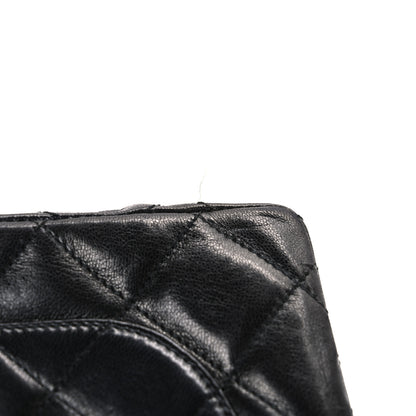 Chanel Lambskin Quilted Medium Single Flap Black 12 of 12