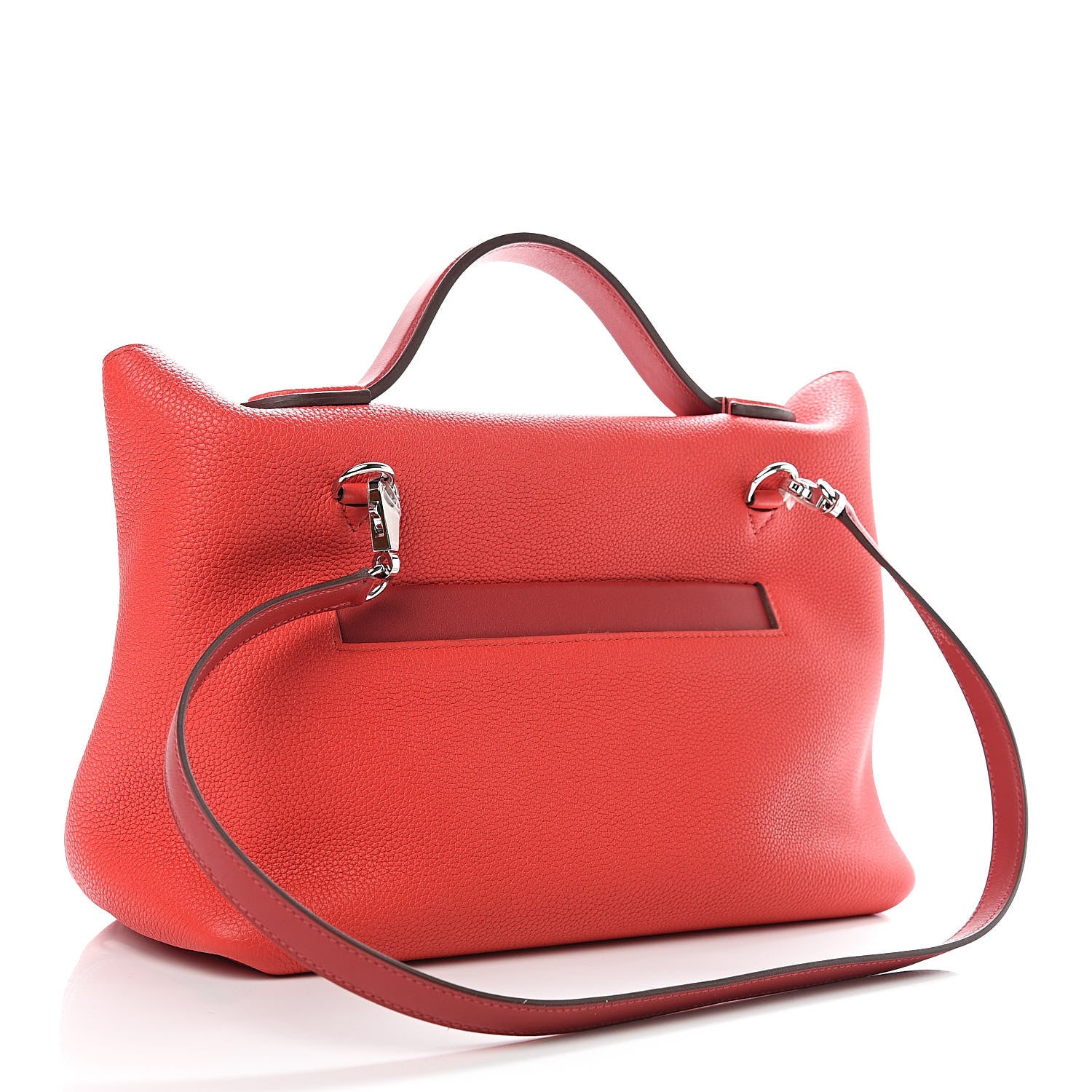 Hermes Taurillon Maurice Swift 24/24 29 Rouge De Coeur Rouge Piment 3 of 10