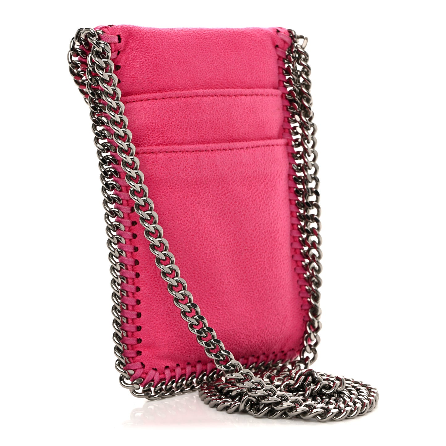 Shaggy Deer Phone Holder Crossbody Hot Pink
