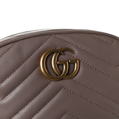 Gucci Calfskin Matelasse GG Marmont Belt Bag 85 34 Porcelain Rose 14 of 16