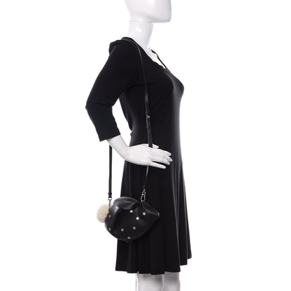 Loewe Calfskin Mini Star Bunny Crossbody Bag Black 3 of 10
