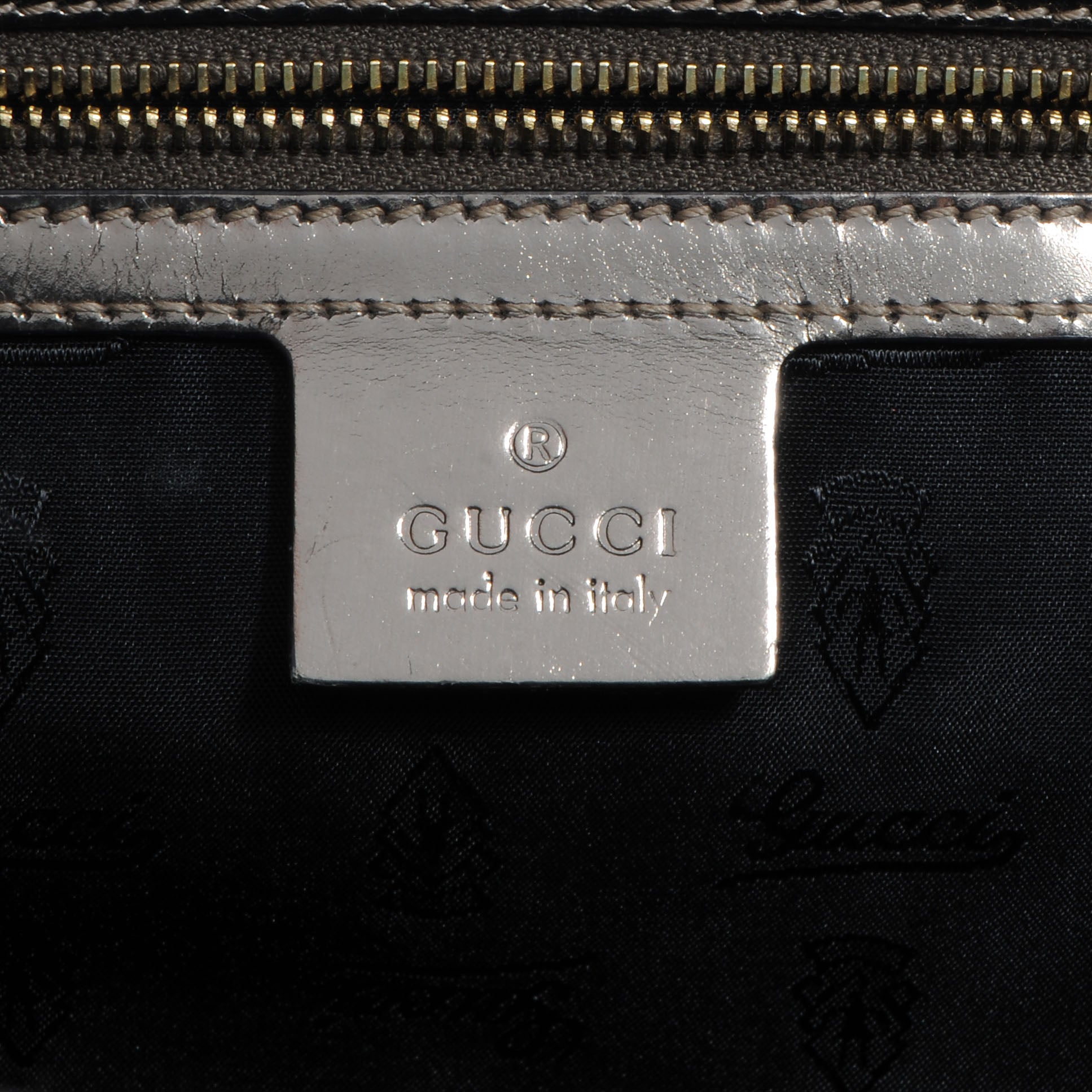 Gucci Dialux Pop Bamboo Large Top Handle Tote Black 6 of 7