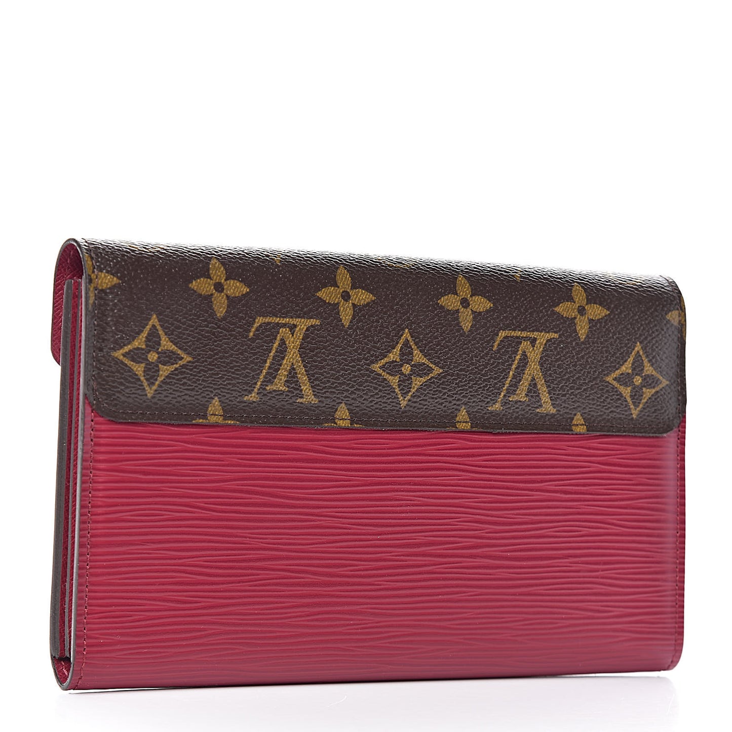 Epi Monogram Marie Rose Wallet Fuchsia