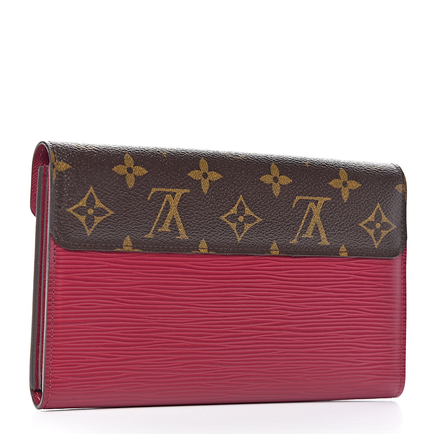 Louis Vuitton Epi Monogram Marie Rose Wallet Fuchsia 3 of 6