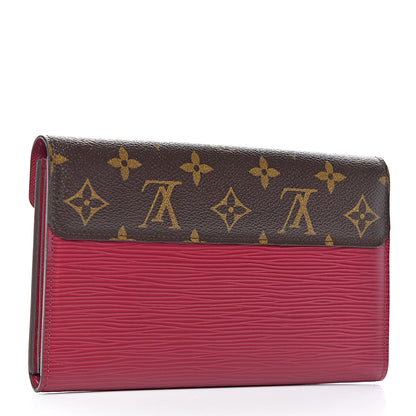 Louis Vuitton Epi Monogram Marie Rose Wallet Fuchsia 3 of 6