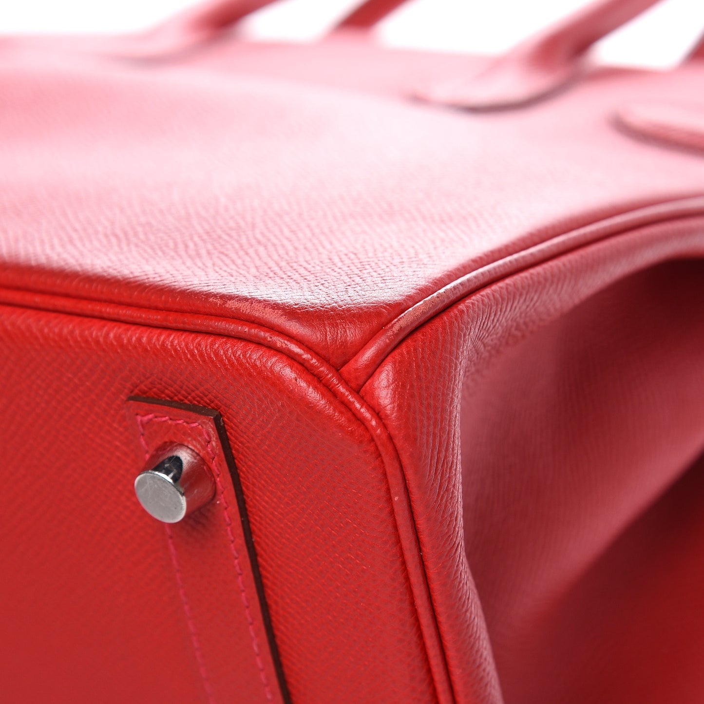 Epsom Birkin 30 Rouge Casaque