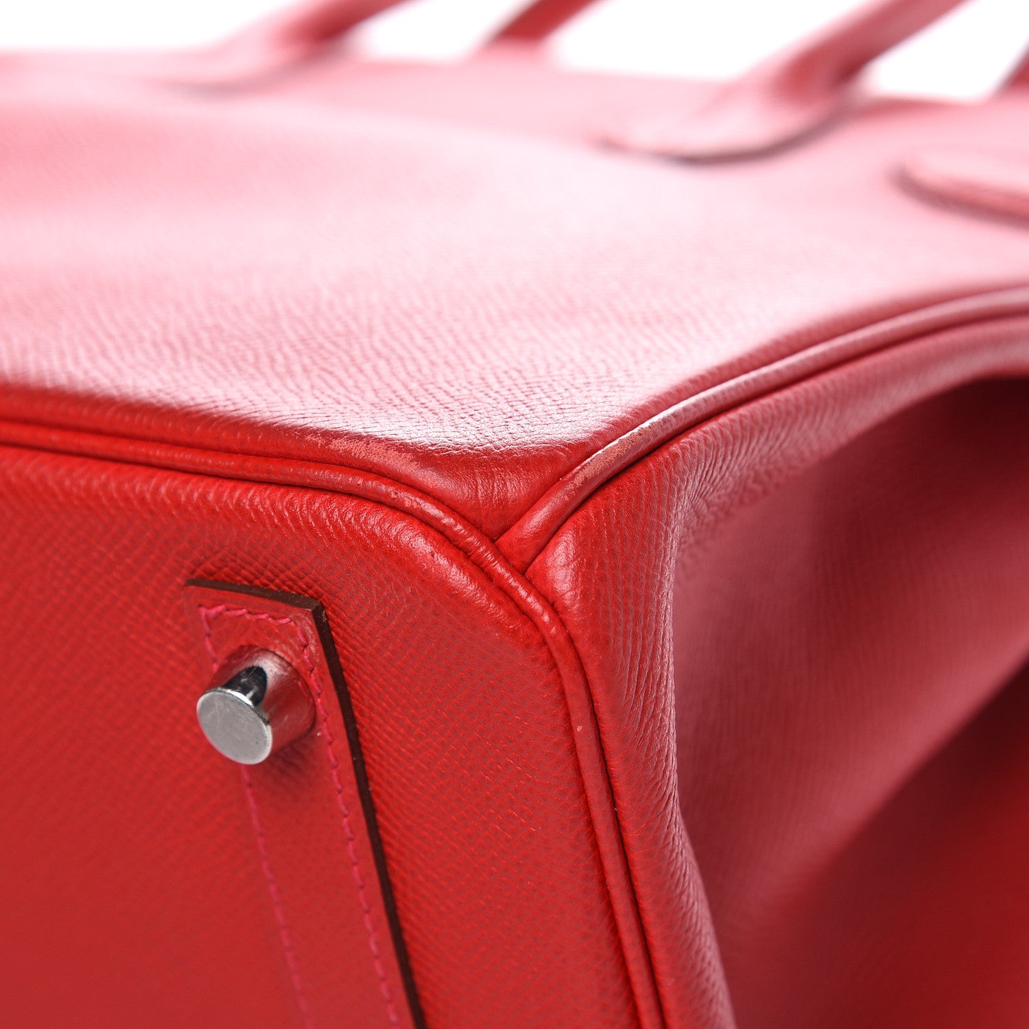 Hermes Epsom Birkin 30 Rouge Casaque 33 of 37