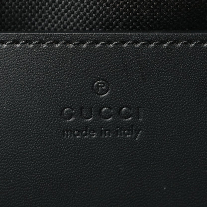 Gucci Denim Cuoio Harness GG Monogram Small Ophidia Dome Shoulder Bag Black Medium Grey 5 of 8