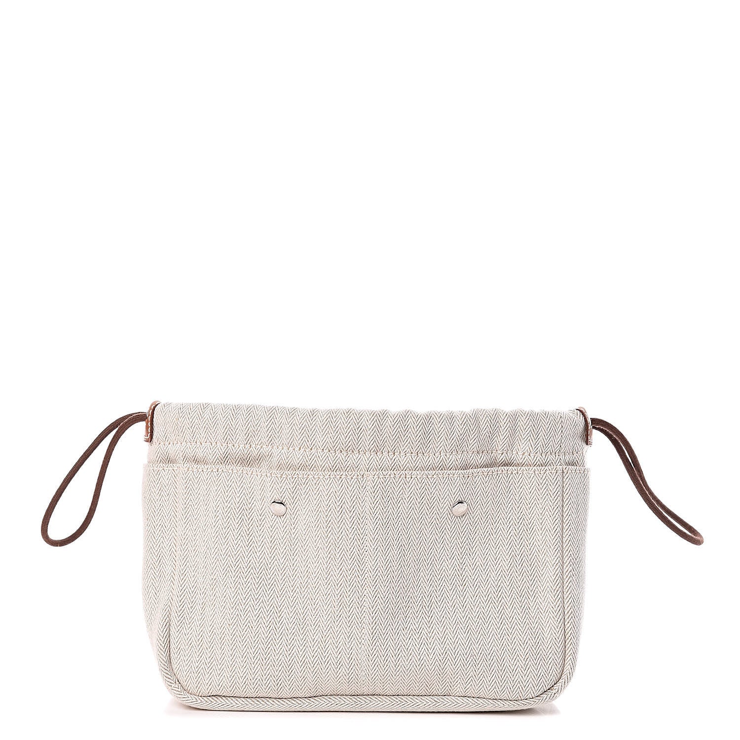 Hermes Canvas Barenia Fourbi 20 PM Pouch Naturel Fauve 1 of 10
