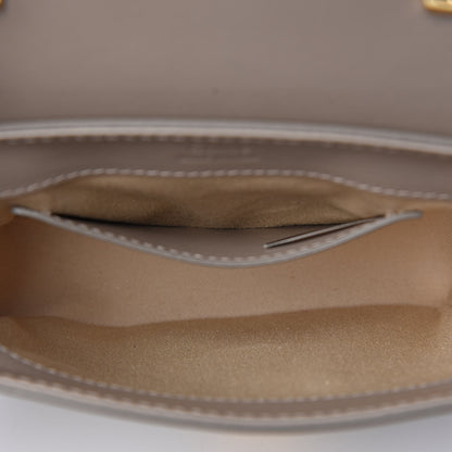 Chloe Shiny Calfskin Suede Mini C Bag Motty Grey 7 of 10