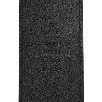 Gucci Calfskin Double G 40mm Belt 90 36 Black 4 of 6