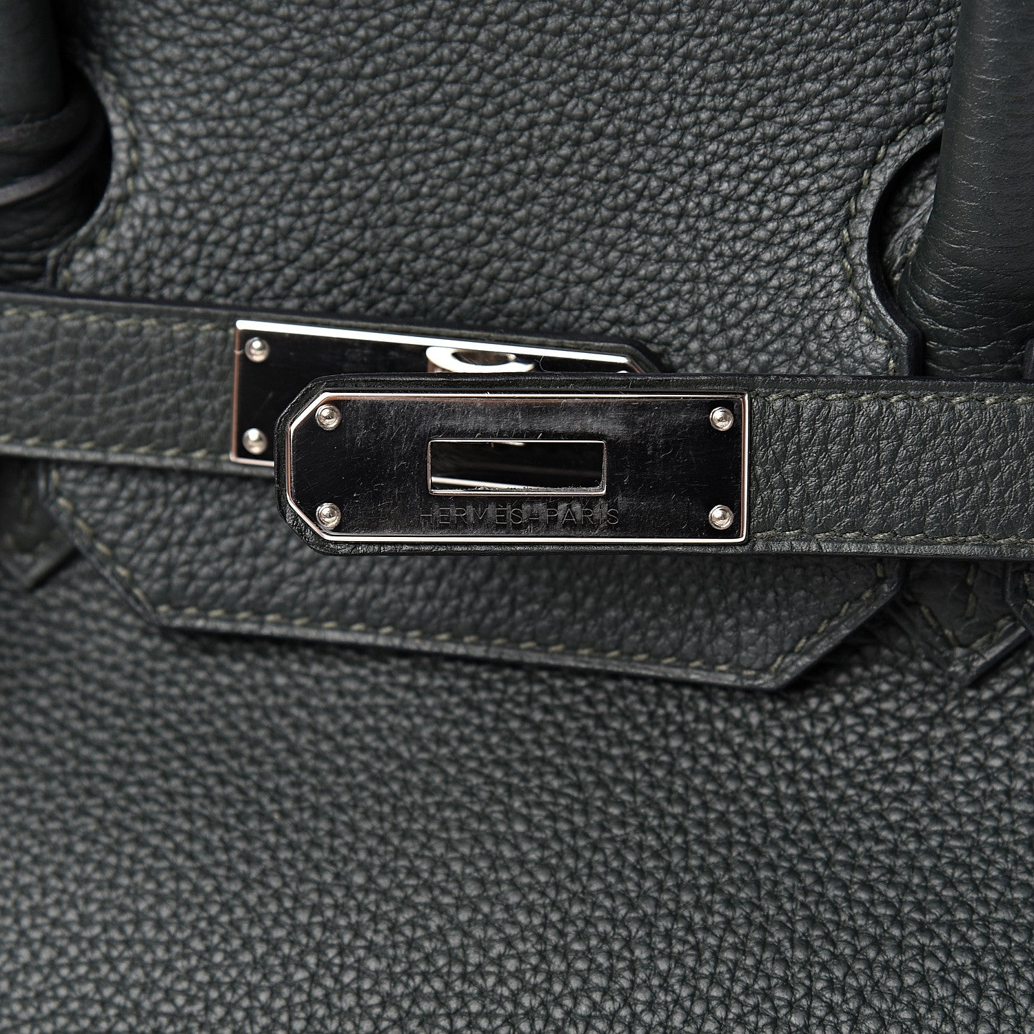 Hermes Togo Birkin 35 Vert Fonce 16 of 19