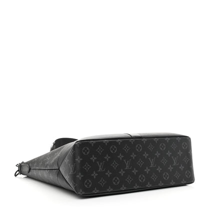 Louis Vuitton Monogram Eclipse Saumur Tote Black 4 of 9