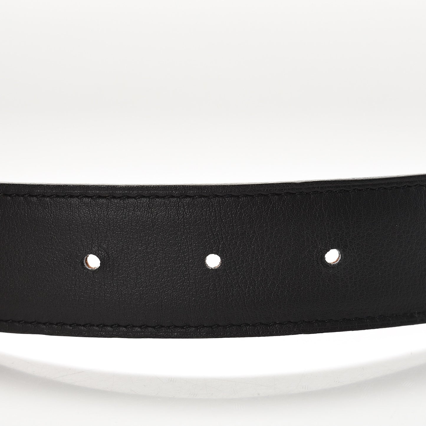 Swift Epsom 32mm H Belt 100 Black Gold