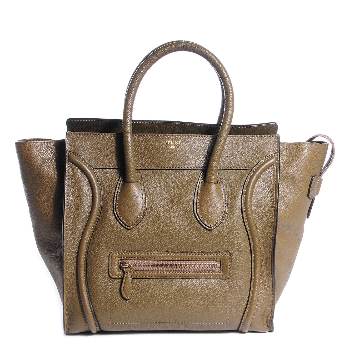 Drummed Calfskin Mini Luggage Jungle