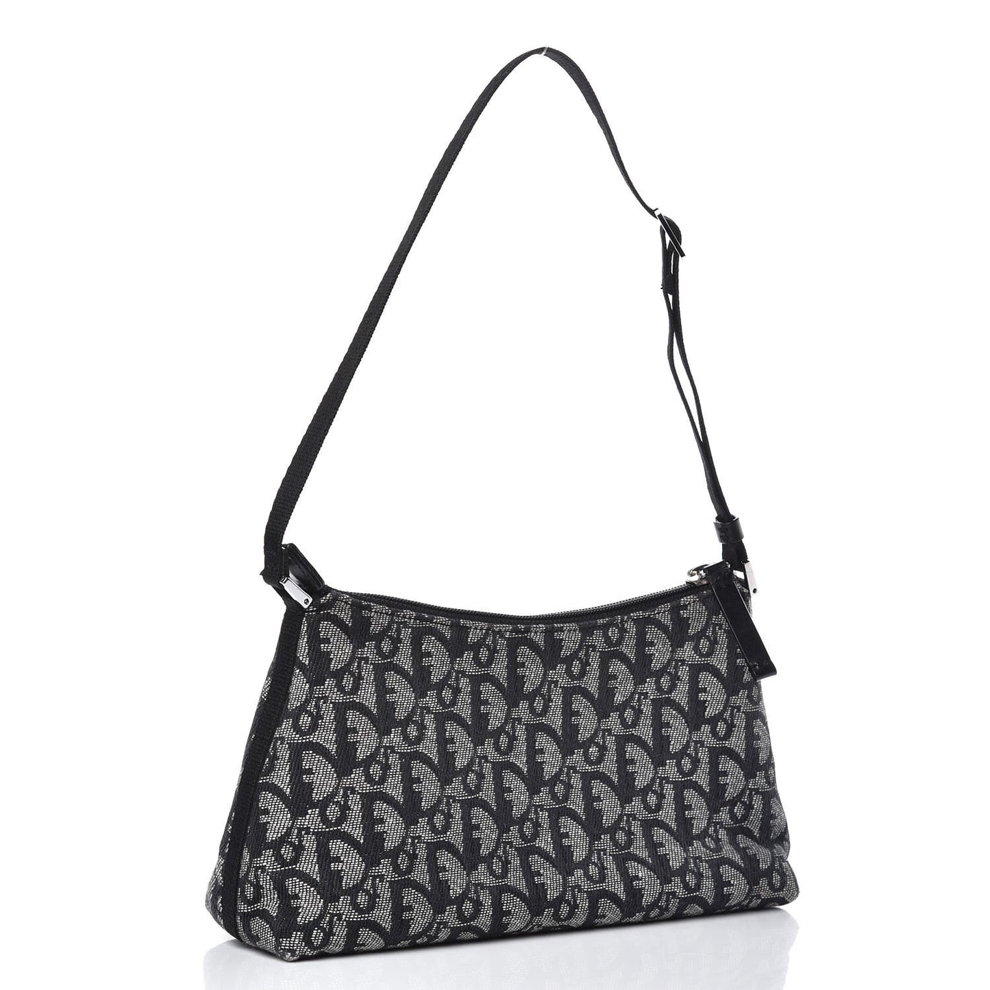 Monogram Shoulder Bag Pochette Black