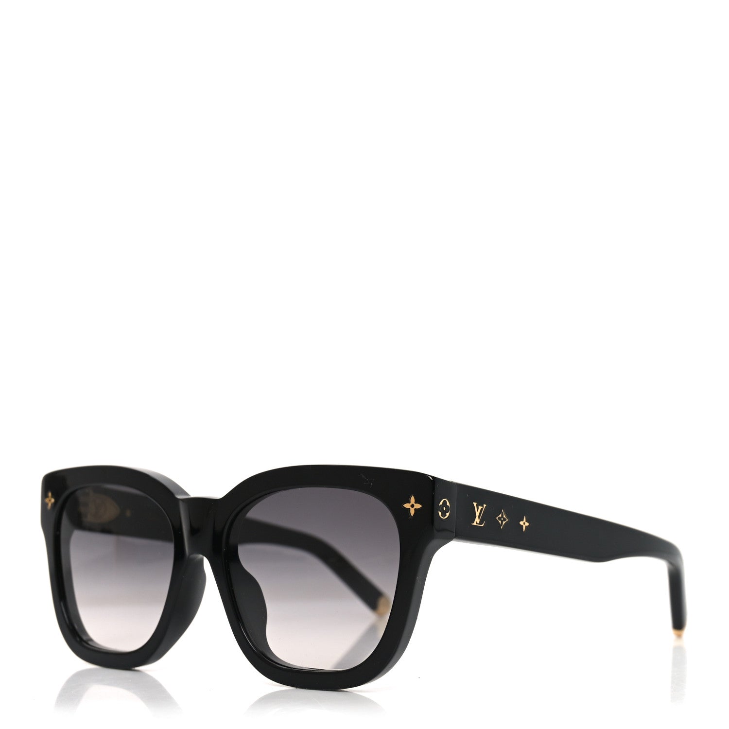 Louis Vuitton Acetate My Monogram Square Sunglasses Z1523E Black 1 of 7