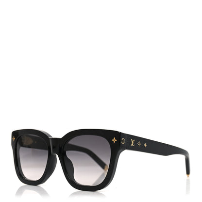 Louis Vuitton Acetate My Monogram Square Sunglasses Z1523E Black 1 of 7