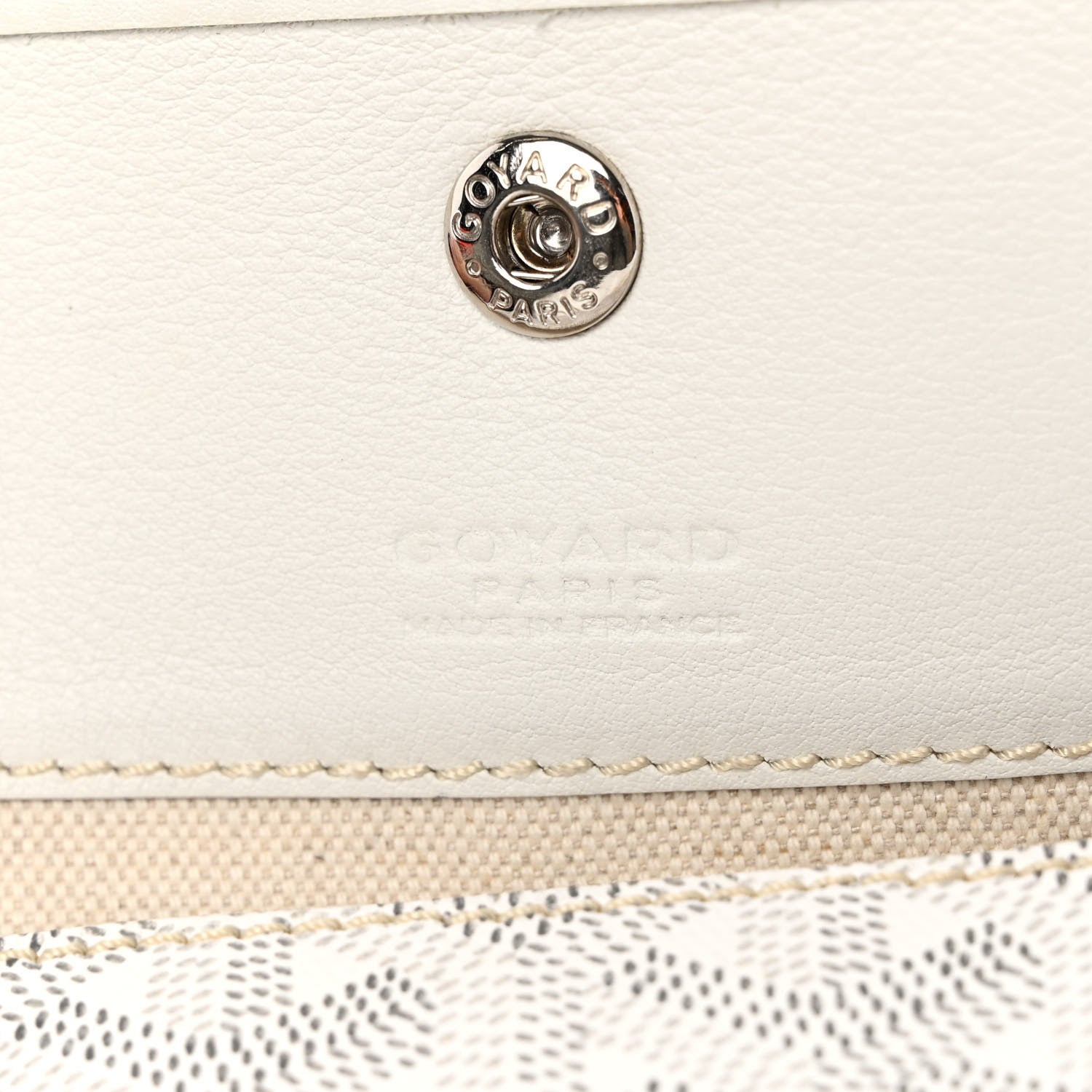 Goyard Goyardine Saint Louis PM White 6 of 13