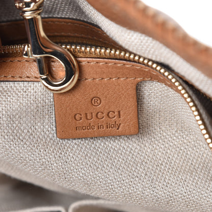 Gucci Calfskin Medium Marrakech Tote Camel 6 of 10