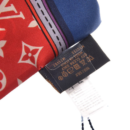 Louis Vuitton Silk Monogram Superstition Bandeau Black 3 of 5