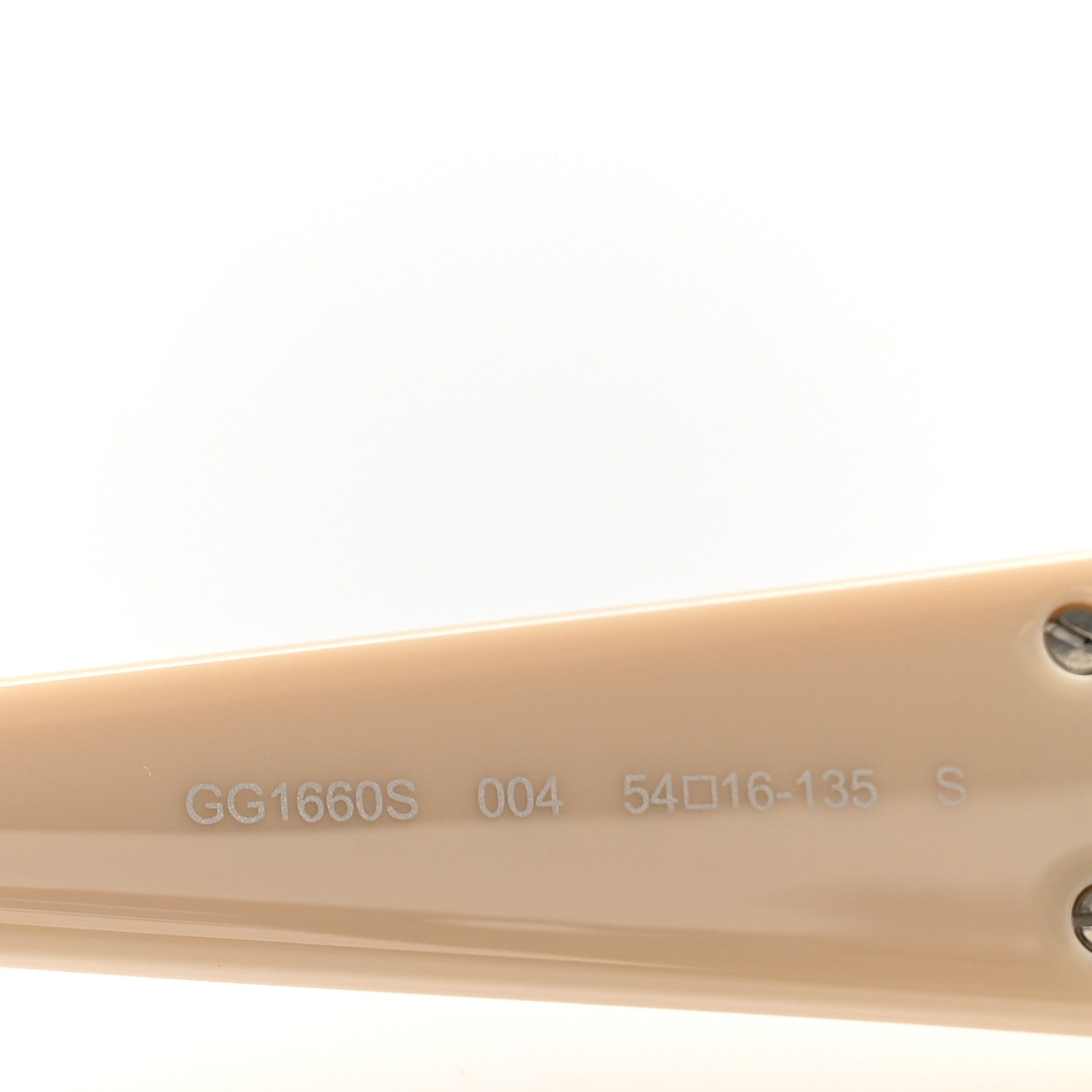 Gucci Acetate Oval Sunglasses GG1660S Ivory 5 of 9