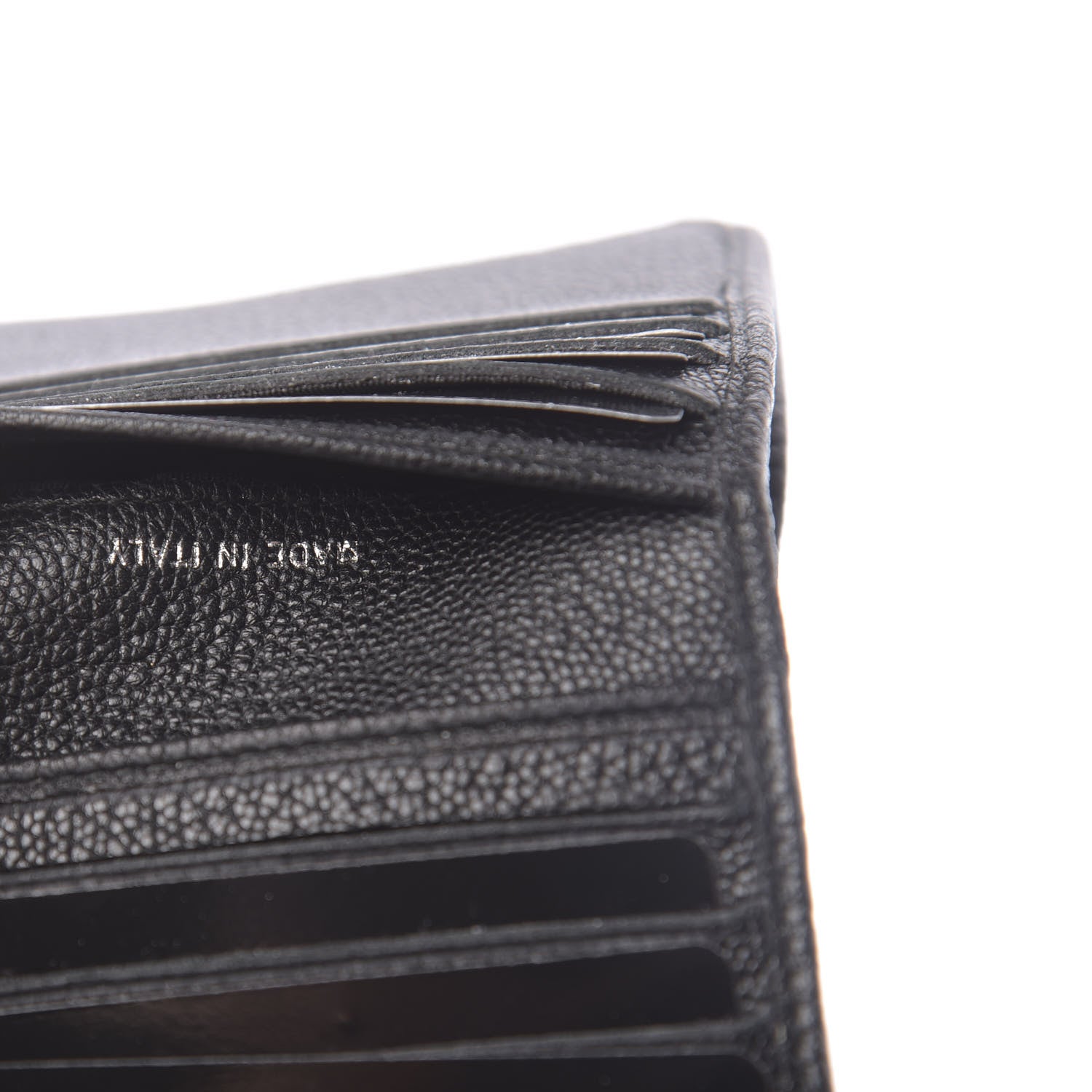 Chanel Caviar CC Bi-Fold Wallet Black 7 of 9