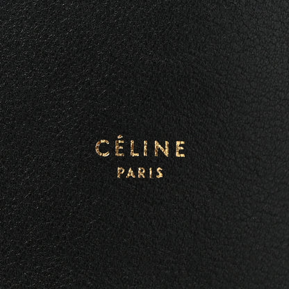 Celine Natural Calfskin Medium Zipped Hobo Black 6 of 18