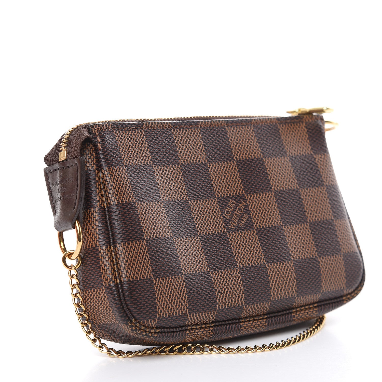 Louis Vuitton Damier Ebene Mini Pochette Accessories 3 of 10