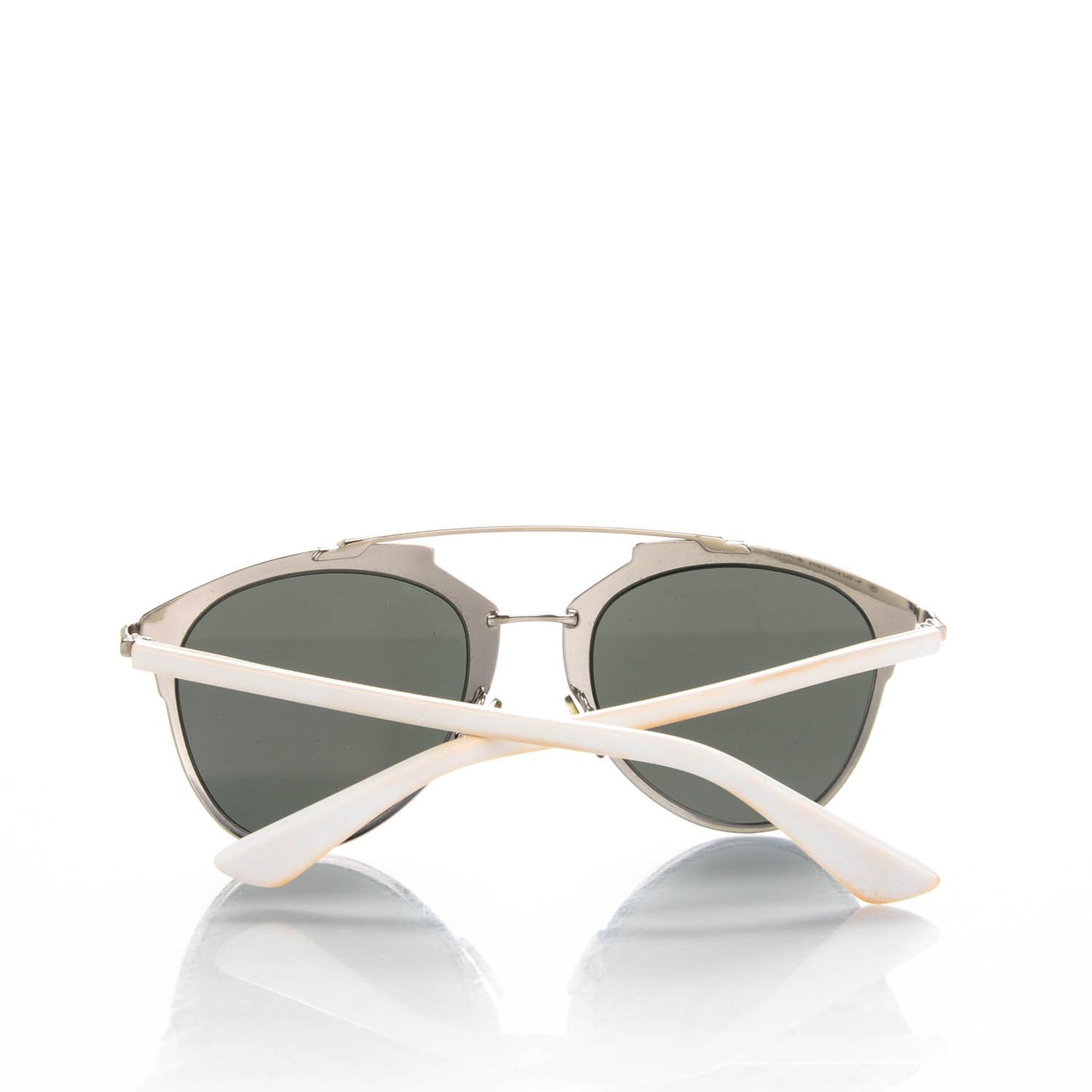 Reflected Sunglasses White