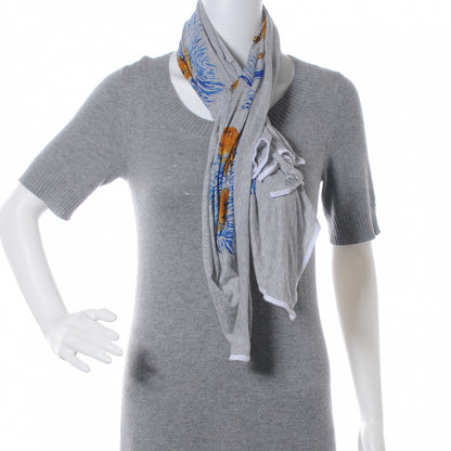 Hermes Cotton Guepards T-Shirt Scarf Gris 7 of 7